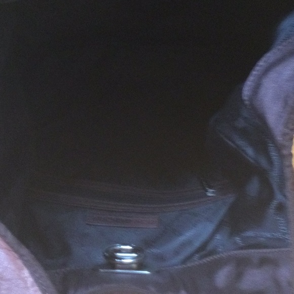 EUC BCBGMaxAzria Large Brown Leather Bag/Purse - Picture 7 of 16